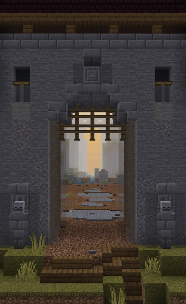 minecraftで。 » 国境の壁