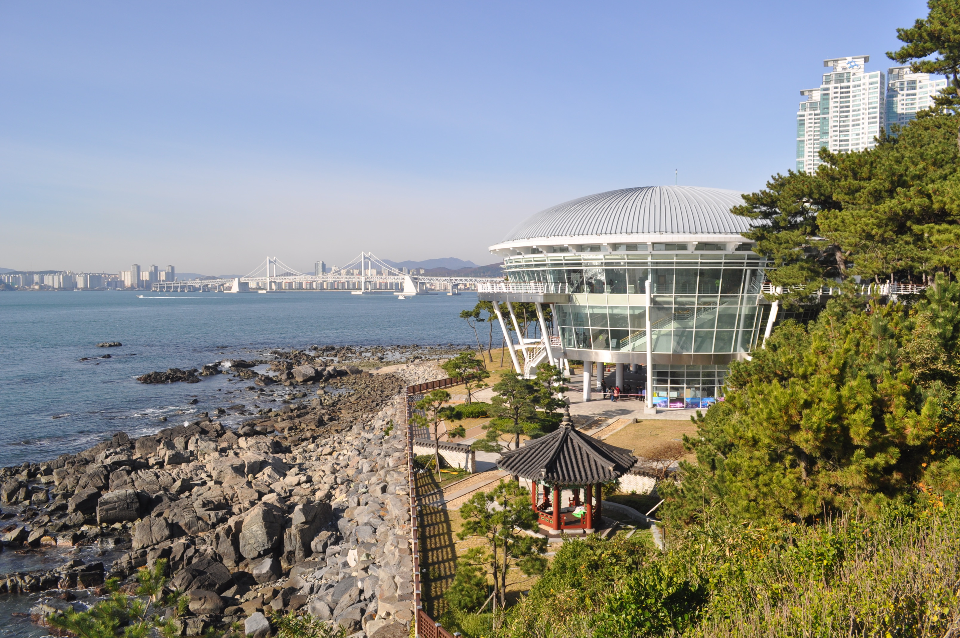 海雲台ブルーラインパーク＋海東龍宮寺 日帰り半日ツアー 日本語ガイド付き 韓国 釜山・歴史スポット-