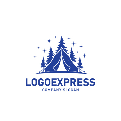 キャンプ場「OutdoorFunキャンプフィールド」ロゴとロゴマークの一体化したものの事例・実績・提案一覧ランサーズ