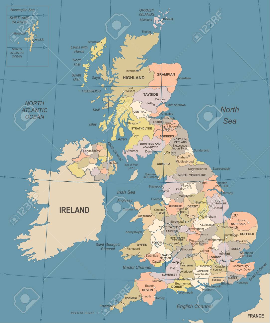 20,334 Uk Map