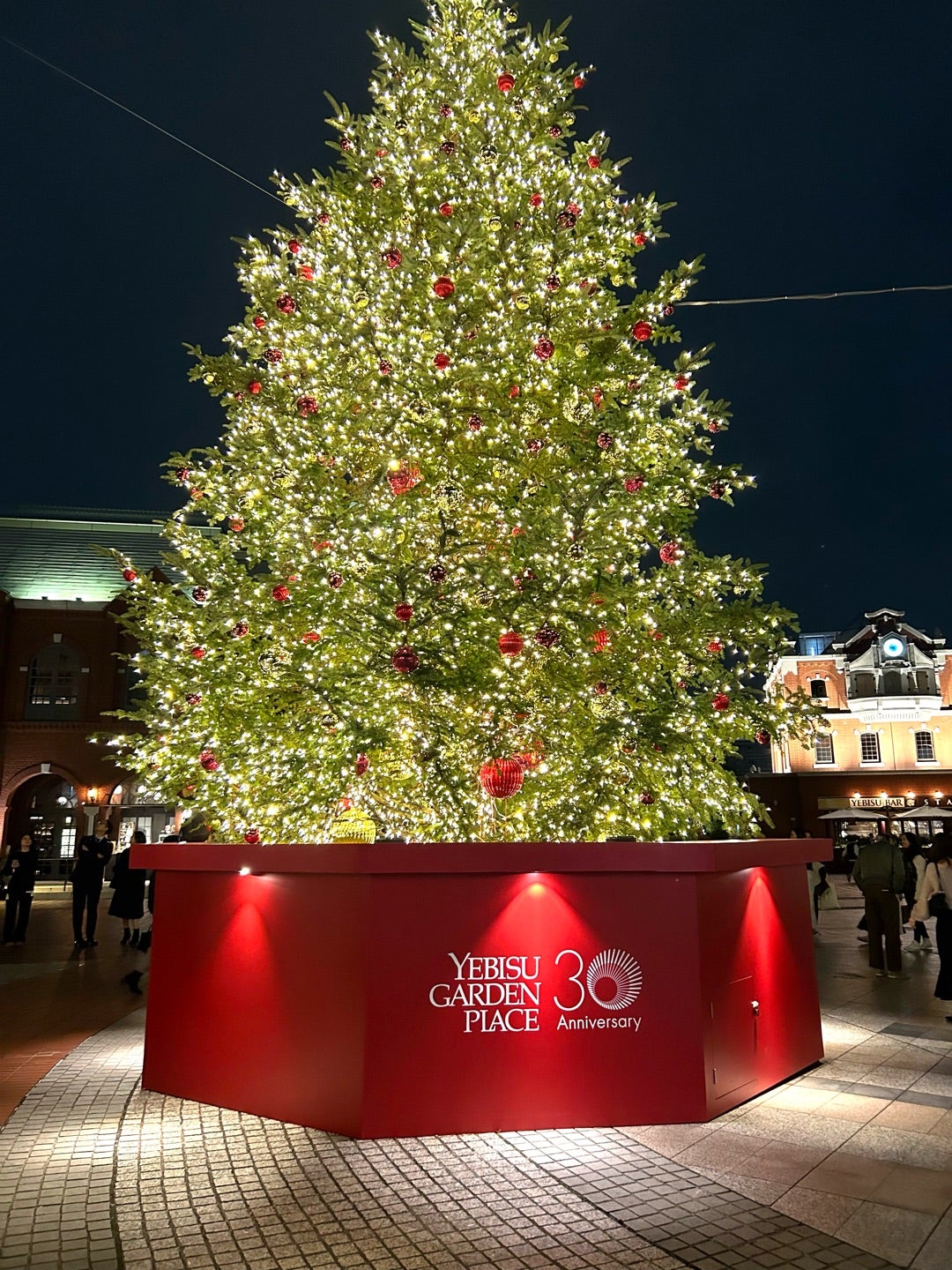 坂道のプロムナードなどのイルミネーション＝恵比寿ガーデンプレイスでバカラのシャンデリア点灯 - シブヤ経済新聞