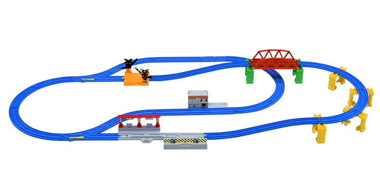 プラレール 2種類の坂で楽しもう!立体のぼりおりレールキット」2021年2月発売 - プラテツ