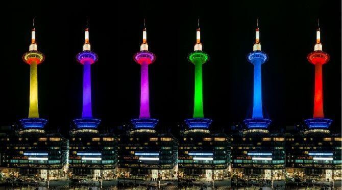 タ 映る京都タワー～まとめと新発見・京都駅ビル以外バージョン魂京都 tamashii_kyoto