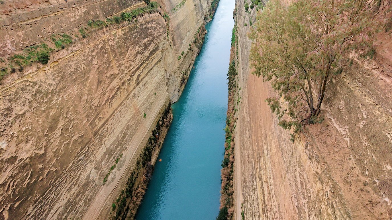 ギリシャ旅５日目 コリントス運河＆オドントス登山鉄道テクテク・パチパチ