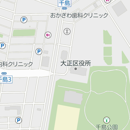 タイムズ千島公園前第１ 大阪府大阪市大正区千島1-23 の時間貸駐車場・満車 空車・料金情報