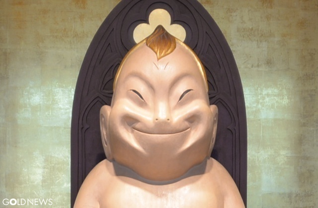 新世界まちなか案内所に鎮座するビリケンさん☆