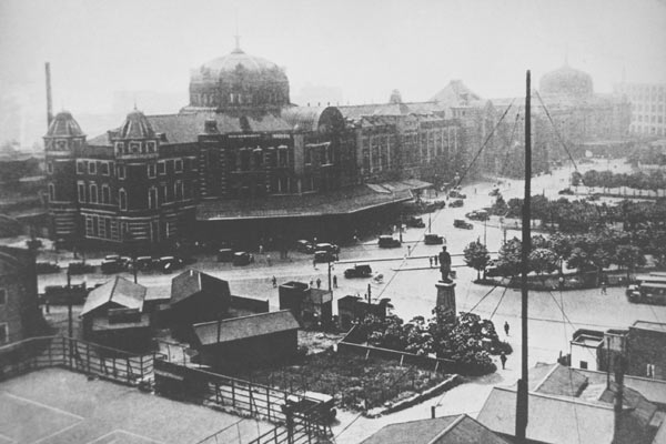 東京駅 昭和12年 ▷東京駅の駅前広場ジャパンアーカイブズ -
