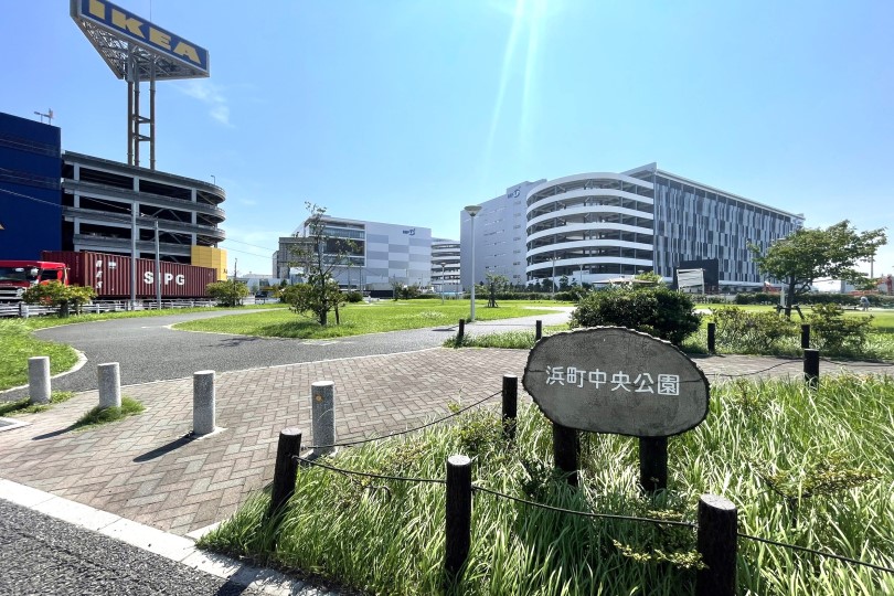 芝浦中央公園はアスレチック遊具、お砂場、芝生広場に噴水まである子供の遊び場倹約的港区民の日記