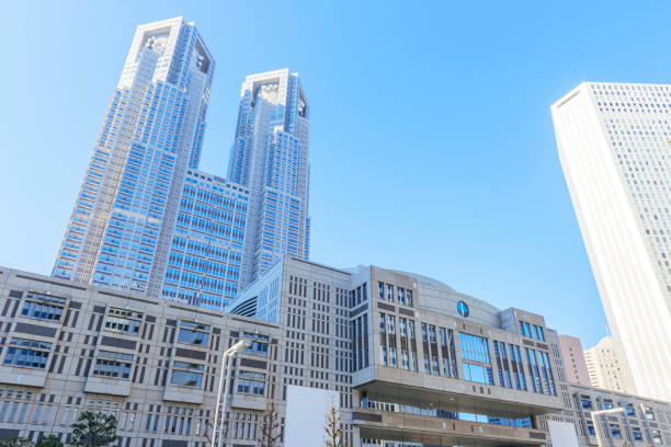 フリーイラスト東京都庁第一本庁舎パブリックドメインQ：著作権フリー画像素材集