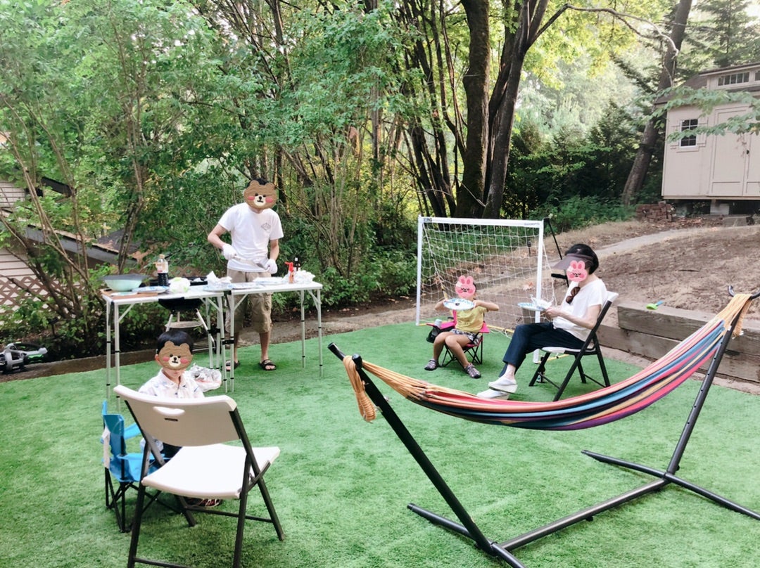 アメリカ在住の友人を訪ねる！ルーフトップテラスにプール付きの庭があってスケールが違う楽しさ！oh! my ブログ