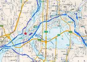 1巨椋池開墾並沿岸既耕地改良事業完成圖お楽しみコーナ