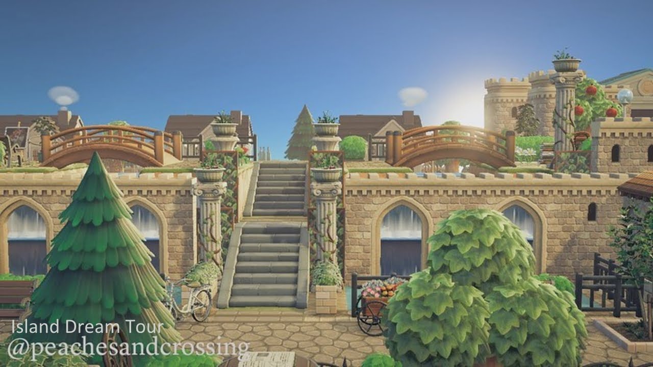 あつ森 高低差のある都会の街並み作りJapanese urban citySpeed ​​build