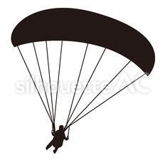 パラグライダーのイラスト - 無料イラストのIMT 商用OK、加工OK