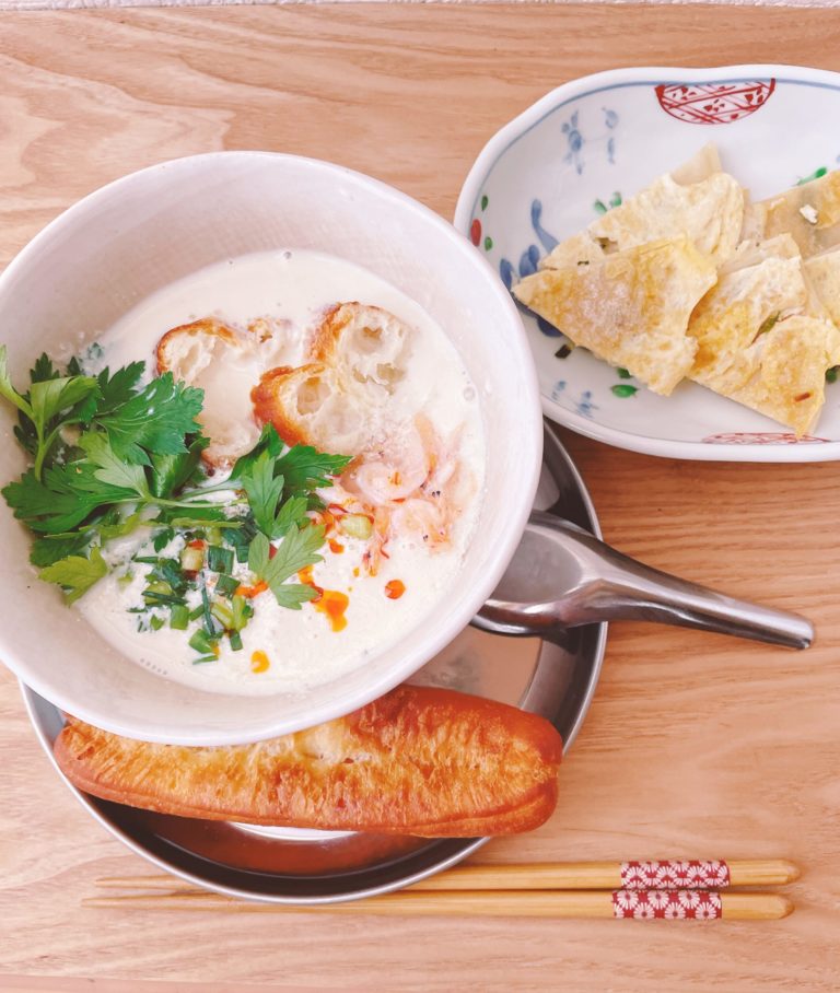 5分でできる！ 豆漿 台湾風豆乳スープ のレシピ・作り方