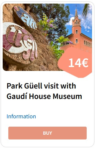バルセロナ：グエル公園とガウディの家博物館入場券 in Barcelona