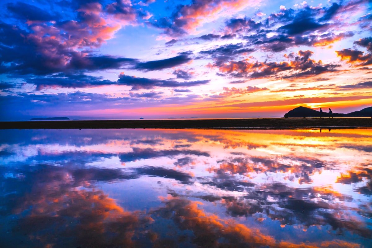 香川 父母ヶ浜の5つの楽しみ方！日本最高の夕日スポットでグルメも体験も楽しもう -