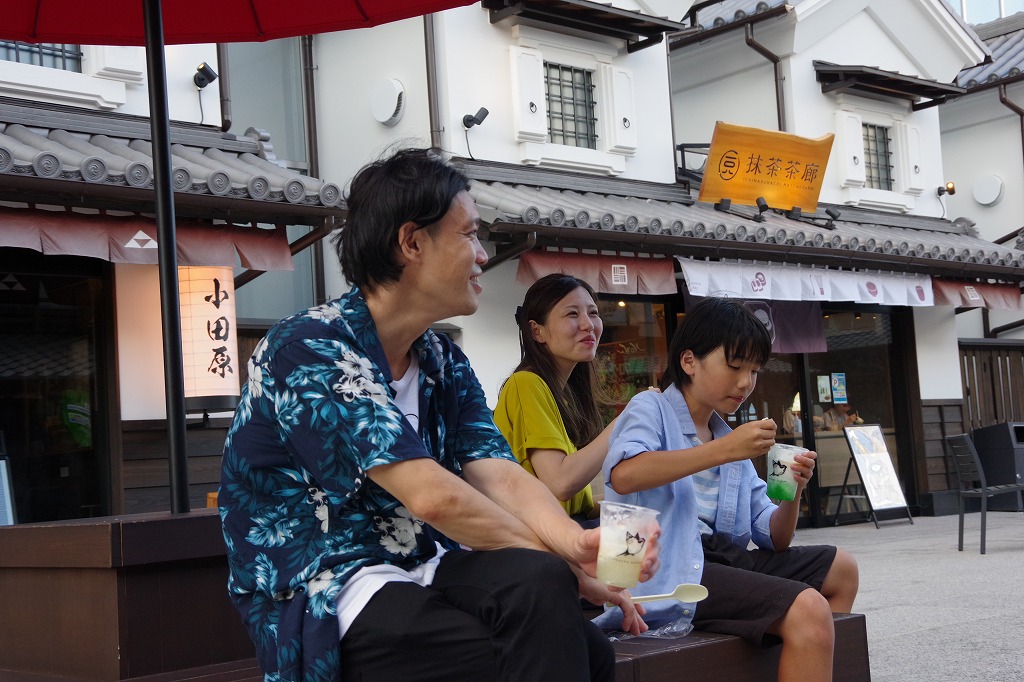 小田原 観光スポットレポ ミナカ小田原 展望足湯庭園