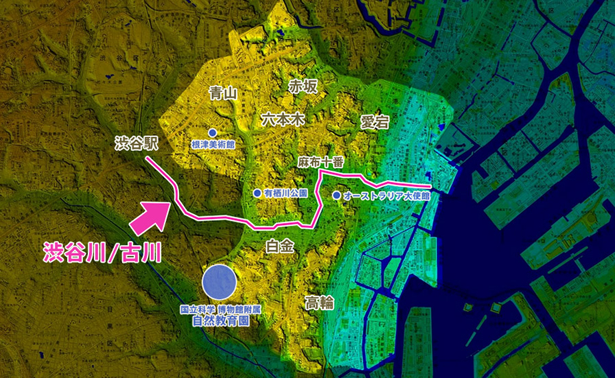 都内の地形について東京都防災ホームページ