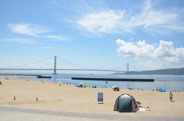 カメラ女子におすすめフォトスポット 明石海峡大橋を撮るならここ公式 淡路島西海岸