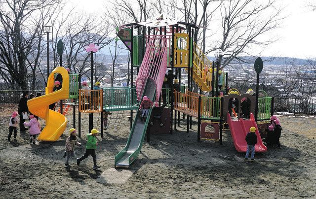 春日公園の桜ファミリーにおススメのお花見スポット伊那市西町長野県の情報 E-CURE