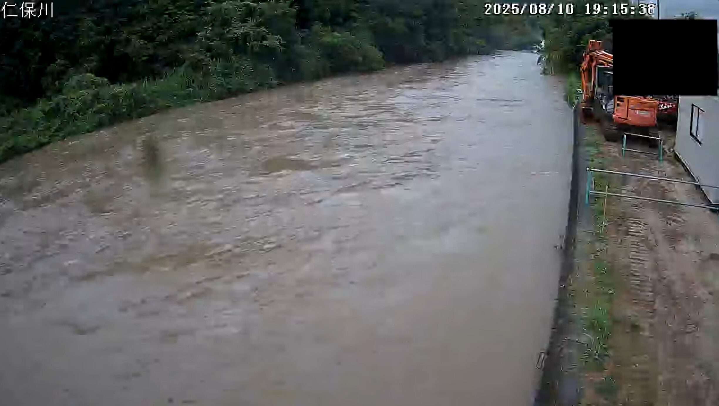 山口市 椹野川水系仁保川が氾濫のおそれ 警戒レベル4相当の氾濫危険情報発表 -