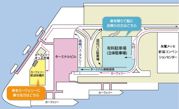 佐渡汽船 小木港ターミナル 新潟県 こころから