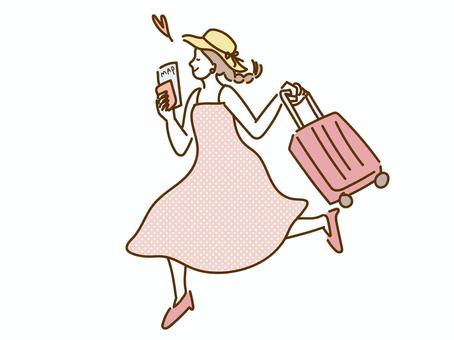 車で家族旅行のイラスト無料のフリー素材 イラストエイト