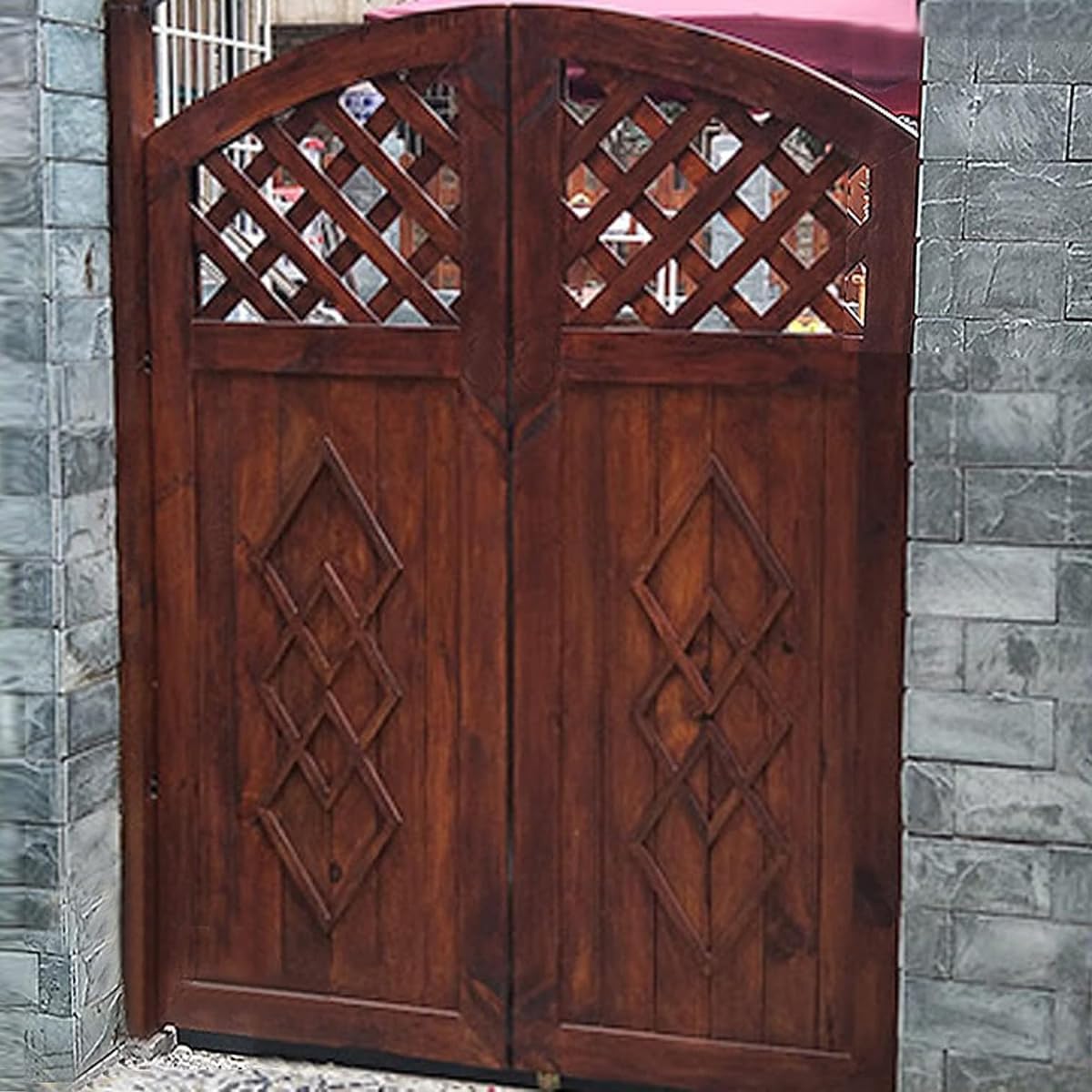 カフェ扉イラスト - No: