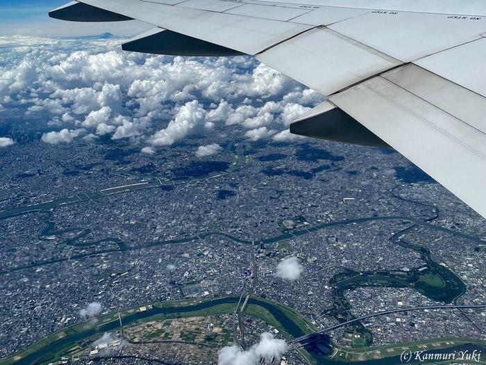 飛行機の窓から見た景色～淡路・富士山・東京スカイツリー～おらが街のブログ＊高橋新聞店 北海道 旭川市