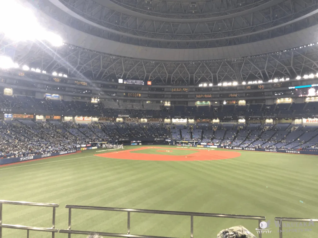 スポーツイラストレーターT.ANDOHの「OUTSIDER's ReCALL」 148 ちょっと贅沢な野球観戦。京セラドーム大阪のビスタルームに行ってきた！K!SPO