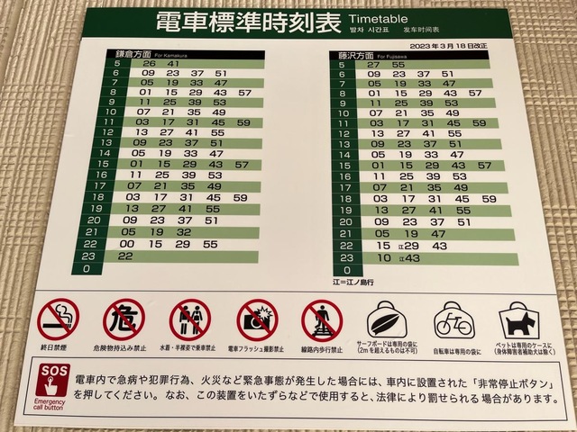 鎌倉 江ノ電の魅力車両やインテリアの豆知識情報＆沿線の見どころ 路線図付るるぶ+
