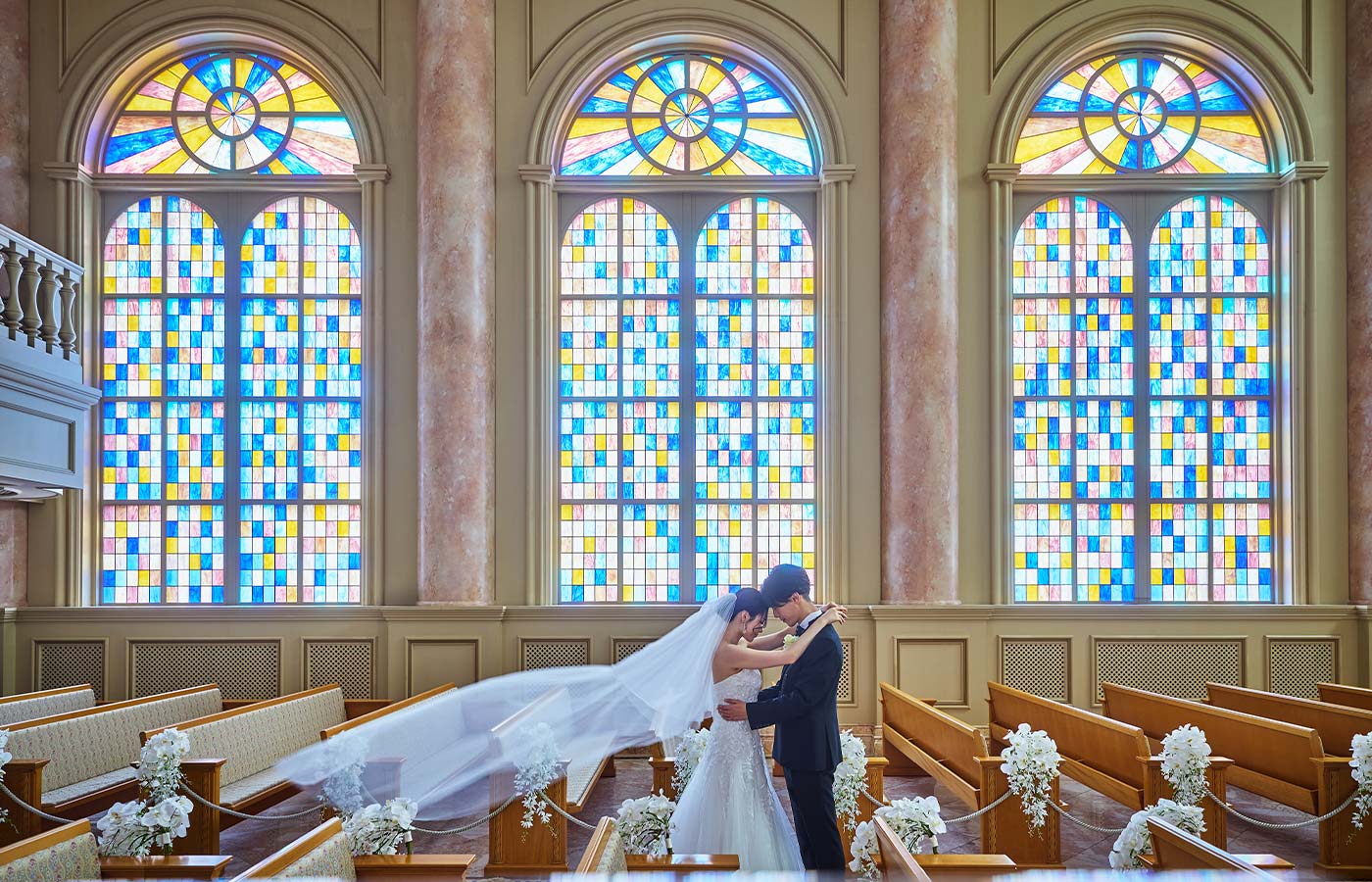 チャペル・教会でフォトウェディング・前撮りラヴィファクトリ