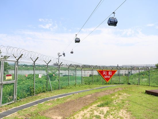 南北境界線DMZ 38度線 ツアー韓国