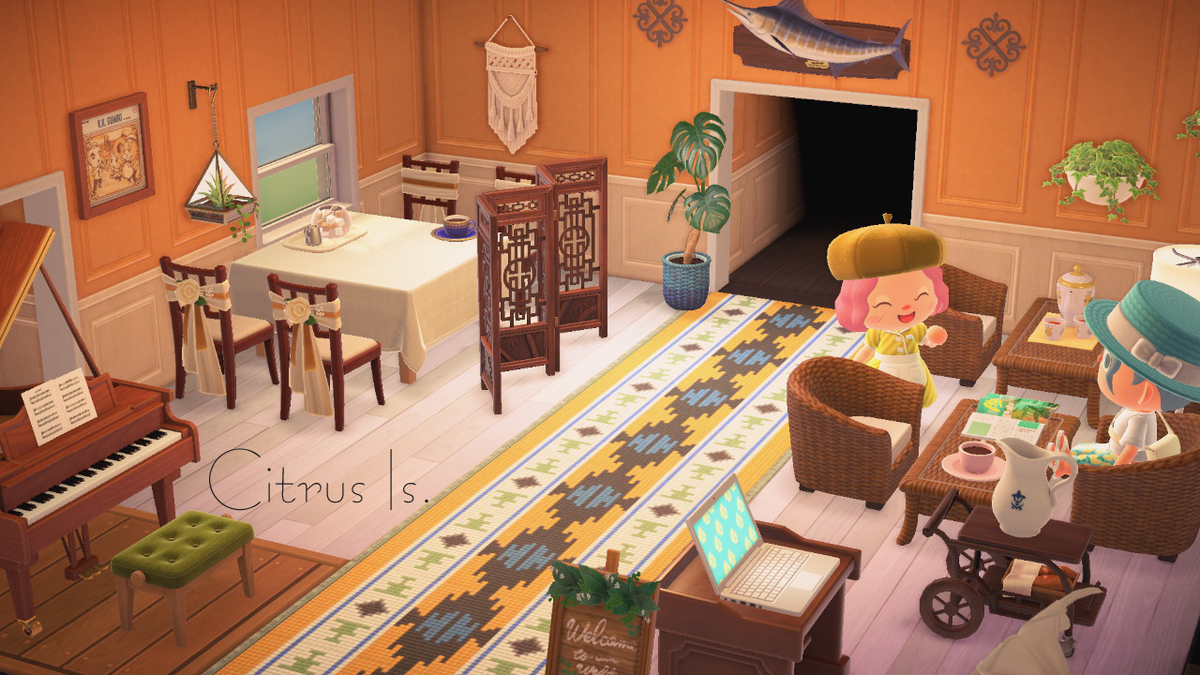 ハッピーホームパラダイス レストランのレイアウト例と作り方名前の変え方 あつ森-