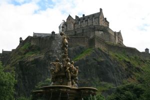 Afternoon tea at Edinburgh Castle!