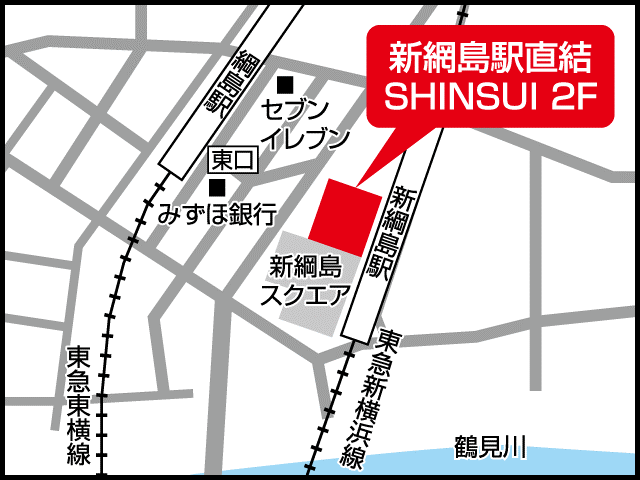 新綱島駅 横浜市港北区 駅 の地図地図マピオン