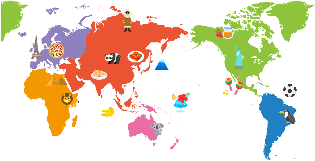 世界地図ポスター中国～日本 – Hotdogger