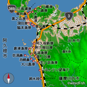 仁科川河口～大浜海水浴場周辺の釣り場・ポイント徹底解説まるなか大衆鮮魚