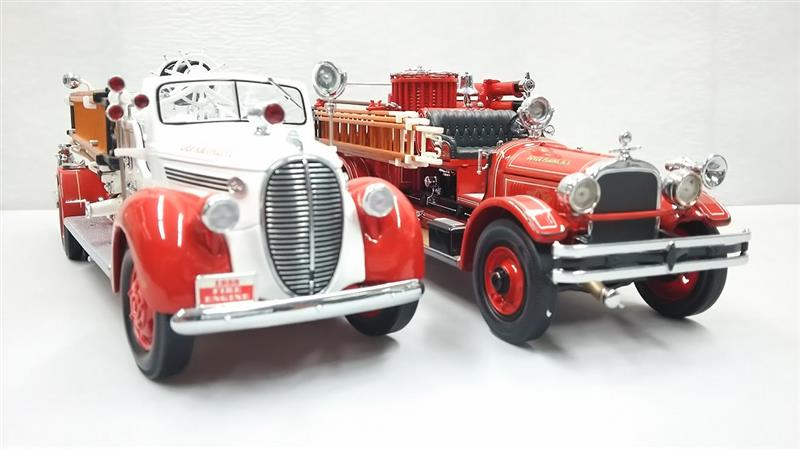 昔の消防車 ファイヤートラック ミニカーレッド×シルバー□ アメリカン雑貨 アメリカ雑貨LINEブランドカタログ