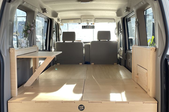 バンライフ エブリィ車中泊仕様 3号内装完成
