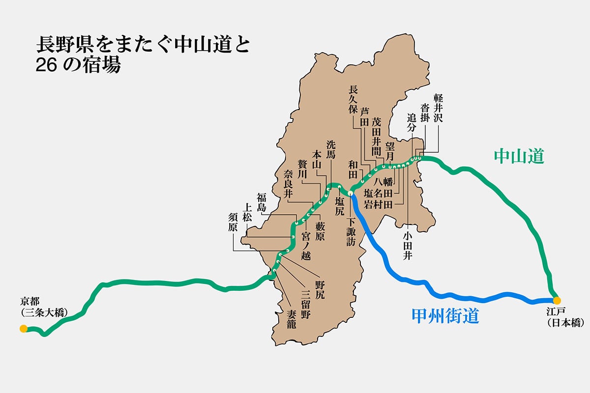 歴史ロマン派」にはたまらない！ グルメと温泉も楽しめる江戸時代の宿場町3選soto lover -