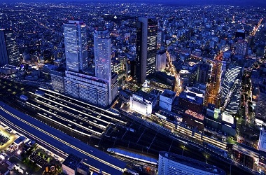 名古屋ビル群の夜景を一望・ルーフトップバーフレンチ＆ワイン commone