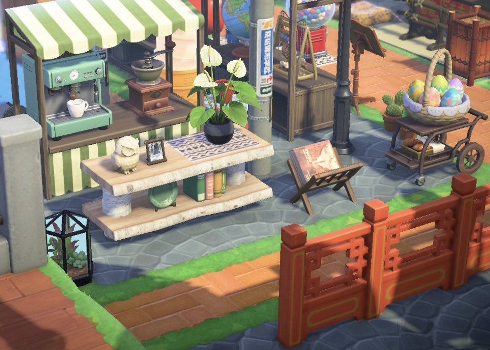 あつ森おしゃれな屋台カフェのIDまとめ