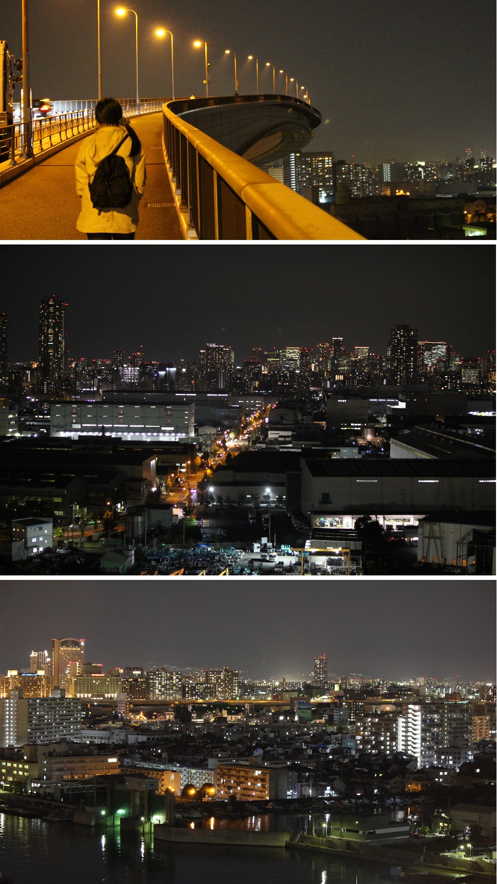 なみはや大橋と千歳橋 大阪市大正区 。港大橋地点から眺める２つの巨大な橋梁🏙️🌉大阪港は橋のデパートや〜🏬 Namihaya