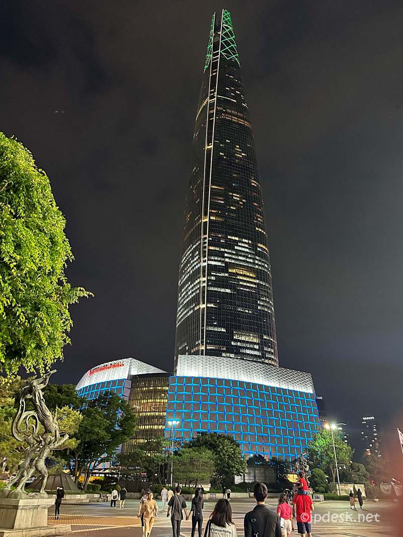 ロッテワールドタワー ソウル 韓国