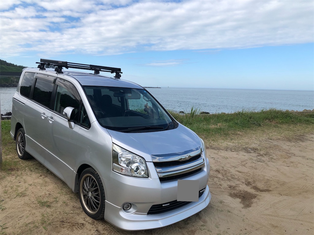 90系 トヨタ ヴォクシー ルーフキャリア ショウワガレージ