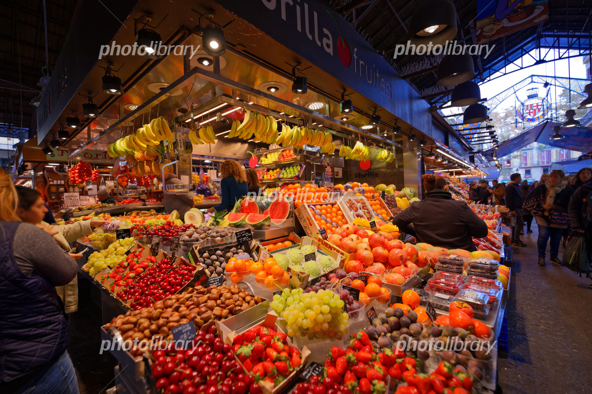 バルセロナ ボケリア市場サン ジョセップ市場