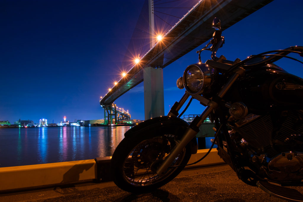 福岡市内で夜にバイク撮影できるおすすめスポット！のっとーと