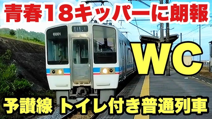 耐久 日本最長トイレ無し列車 兼 四国最長普通列車に全区間乗ってきた