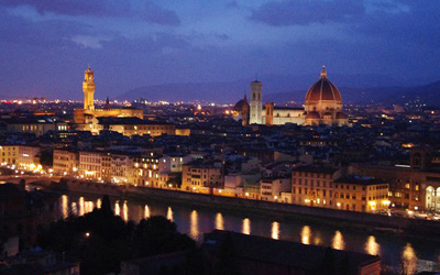 イタリア旅行記フィレンツェ1日目 ヴェッキオ橋とミケランジェロ広場＋中央市場- おやじの暇つぶし